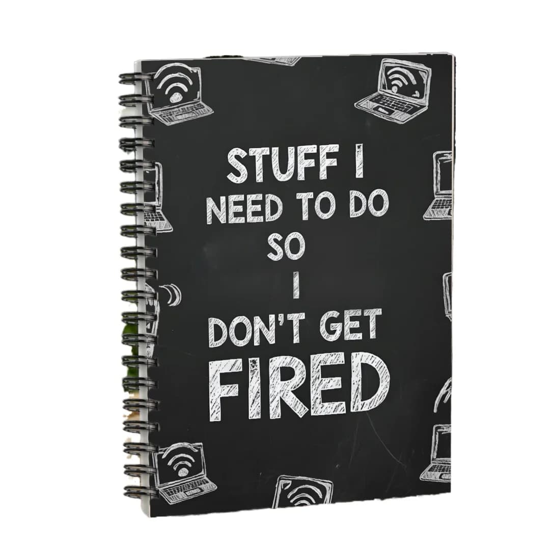 New Popular Cross-border A5 Fun Office Spiral Notebook, Sketchbook, Diary, Notepad & Writing Pad