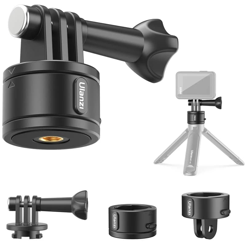 Ulanzi Go Quick II Sistema di rilascio per GoPro Hero 13 12 11 per Insta360 per DJI Osmo Action Mount Base Treppiede Accessorio