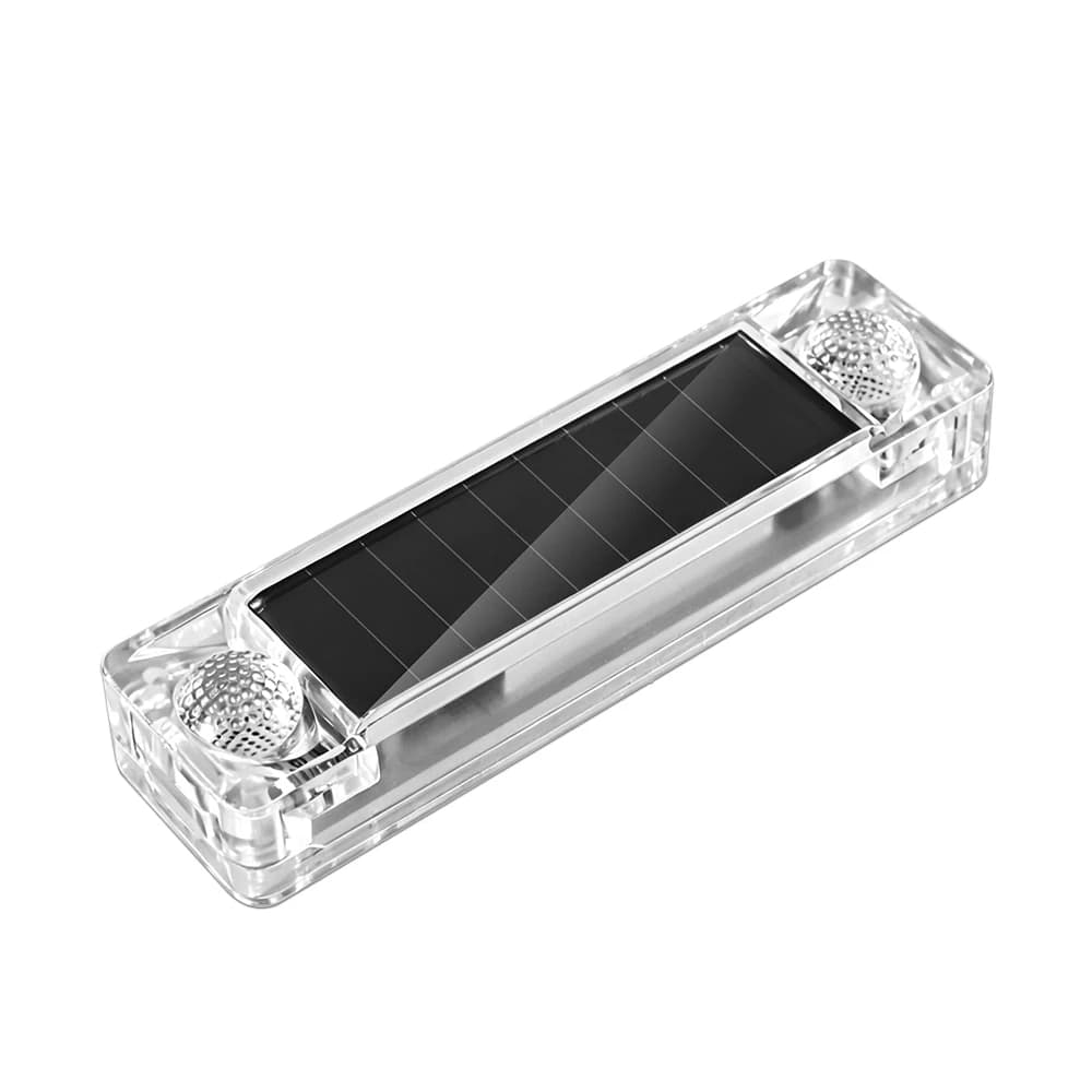 Night Security Simulated Alarm Wireless Anti-Theft Caution Lamp Flashing Dummy Alarm Lamp Mini LED Solar Power Car Warning Light
