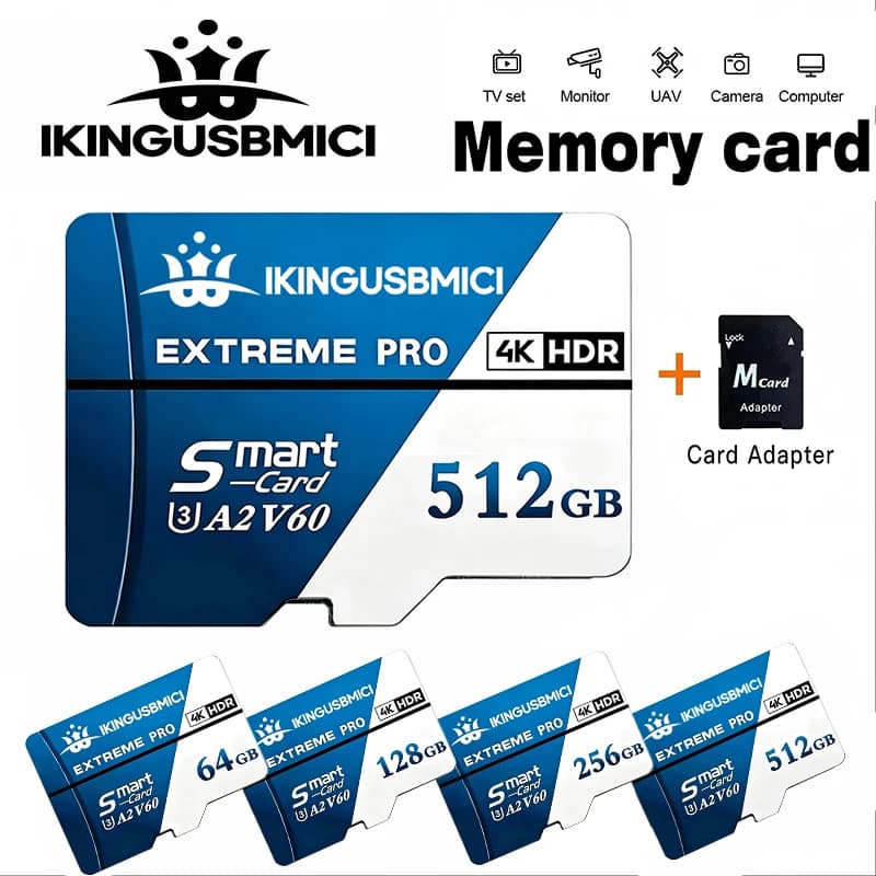 Micro SD Card Memory Card SD Cards TF Cards 32GB 128GB 256GB 512GB Original V10 Ultra HD for Camera Driving Recorder