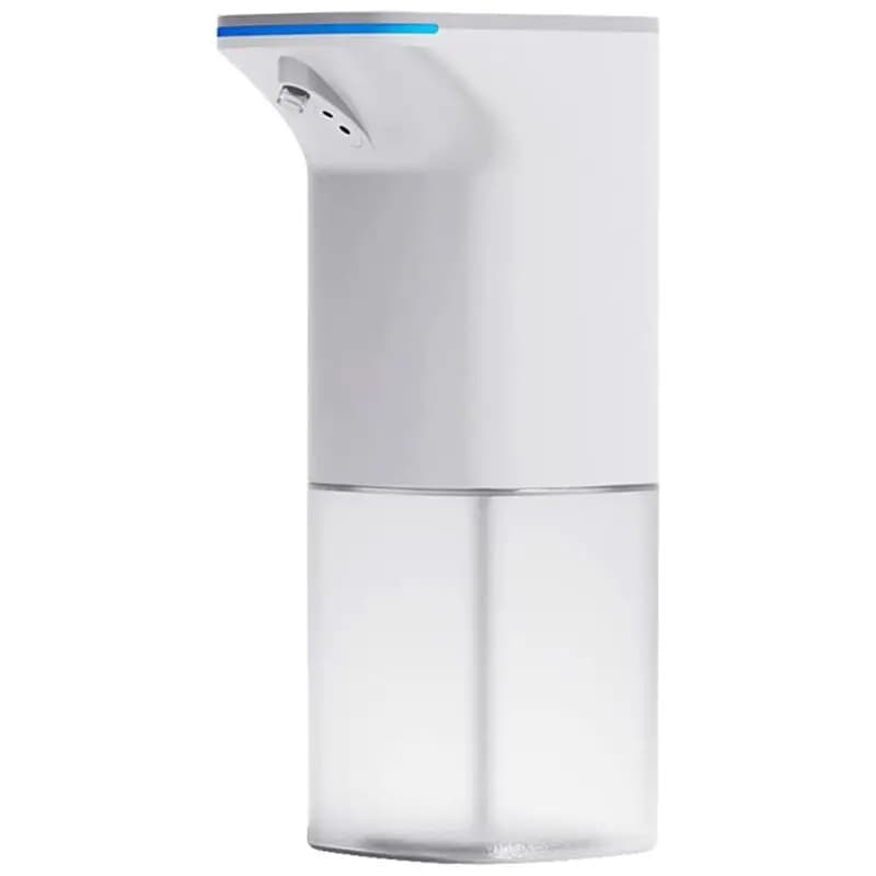 AB47-Dispenser automatico di sapone ricaricabile e impermeabile, dispenser di sapone da appoggio per cucina, bagno, hotel