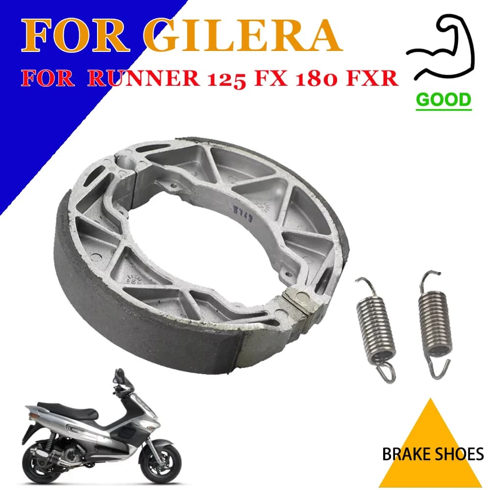 Per Gilera Runner 125 FX Runner 180 FXR Accessori Ganasce Freno Moto Pedale Tamburo Pastiglie Freno Posteriori Parti di Ricambio