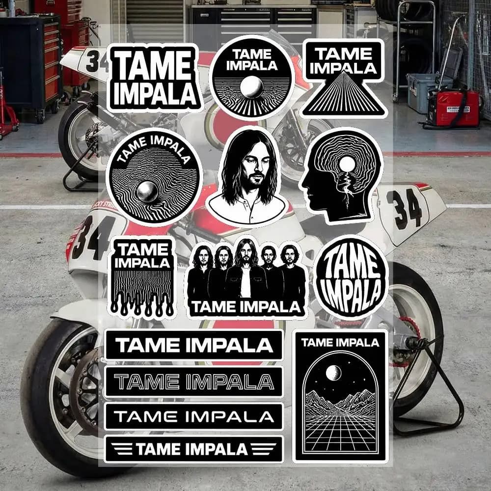 T-TaM-e IM-P-aL-a Stickers Waterproof Vinyl Decals for Motorcycle cars bicycles skateboards Laptop Water Bottle Phone Case