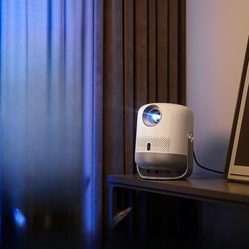 Proiettore, camera da letto per la proiezione dello schermo del smartphone domestico
