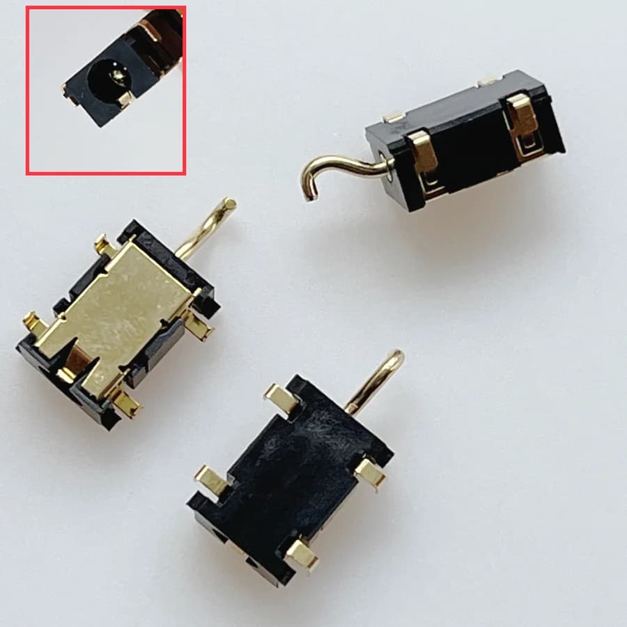 5-10 Pezzi Nuovi Connettori di Alimentazione DC Mini da 1.3 MM, Interfaccia Presa di Alimentazione 3.6x1.3mm, Piastra di Fissaggio 3.5mm per Laptop, Notebook, Tablet PC
