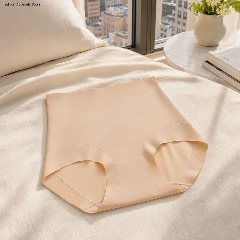 Thin Shapewear Panties High Waist Skin Color Postpartum Body Shaper Tummy Control Underwear Belly Contracting Butt Lifter Briefs