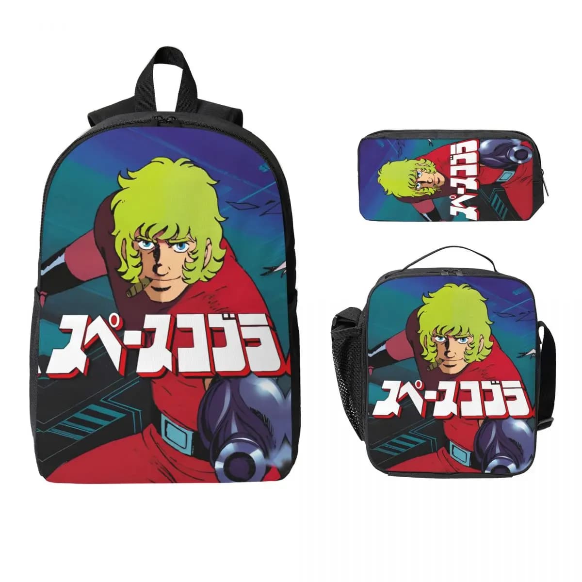 Cobra The Awakening Zaino per bambini Portapranzo Borse per penne per ragazzi Ragazze Zaini per asilo Set di zaini per libri Kawaii
