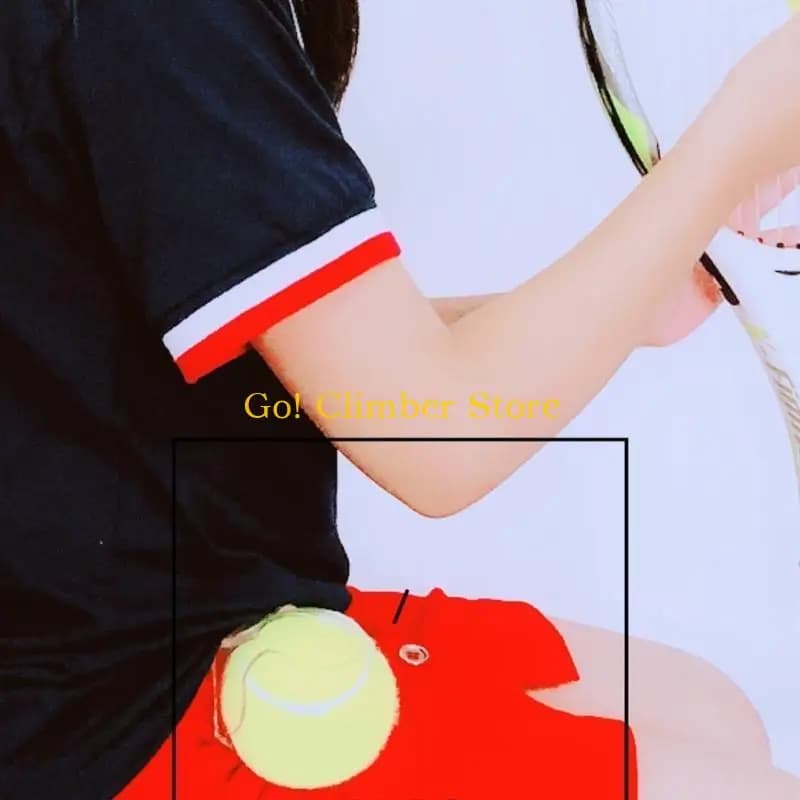 Q84C Tennis Ball Training Equipment Tennis Ball Waist Clip Holder Sports Accessories Competitive Movement Tennis Ball Clip