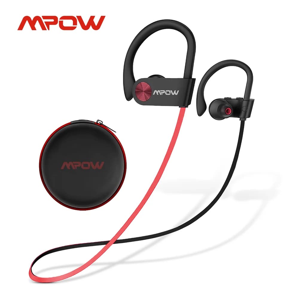 Mpow Flame IPX7 Cuffie Bluetooth impermeabili V5.3 Auricolare con microfono con cancellazione del rumore CVC6.0 Auricolari sportivi wireless stereo HiFi