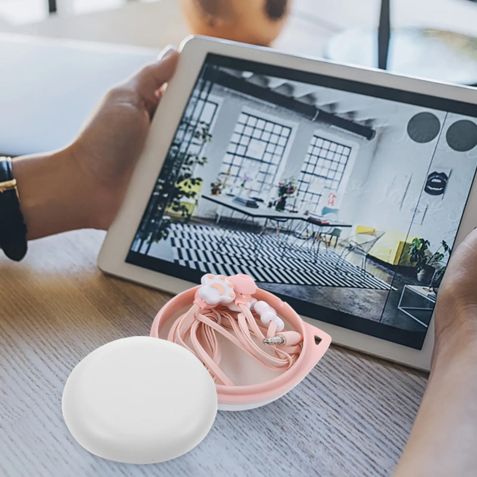 1 Paio di Auricolari a Forma di Zampa di Gattino, in ABS e Silicone Premium, Comodi e Isolanti dal Rumore, per Bambini e Adolescenti, con Confezione Regalo