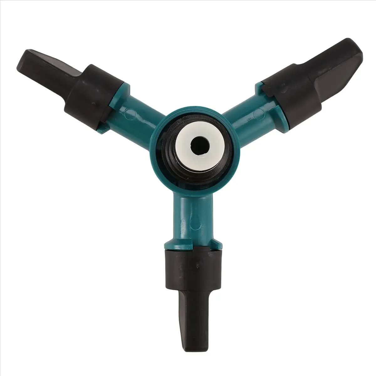 ABPP Garden Sprinklers Water Rotary Three Nozzle Pipe Hose Sprinkler 360 Degree Automatic Rotating Water Sprinkler