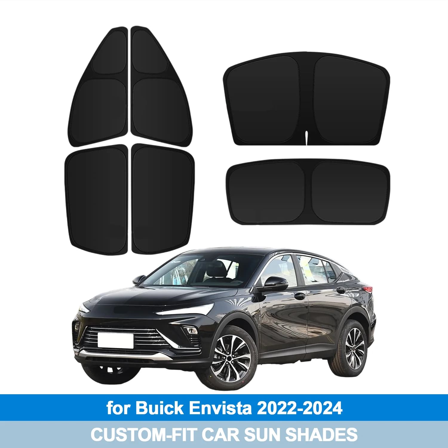 Per Buick Envista 2022-2024 Parabrezza Parasole Finestre Laterali Shades Copertura Visiera Parasole Scudo Protezione Privacy