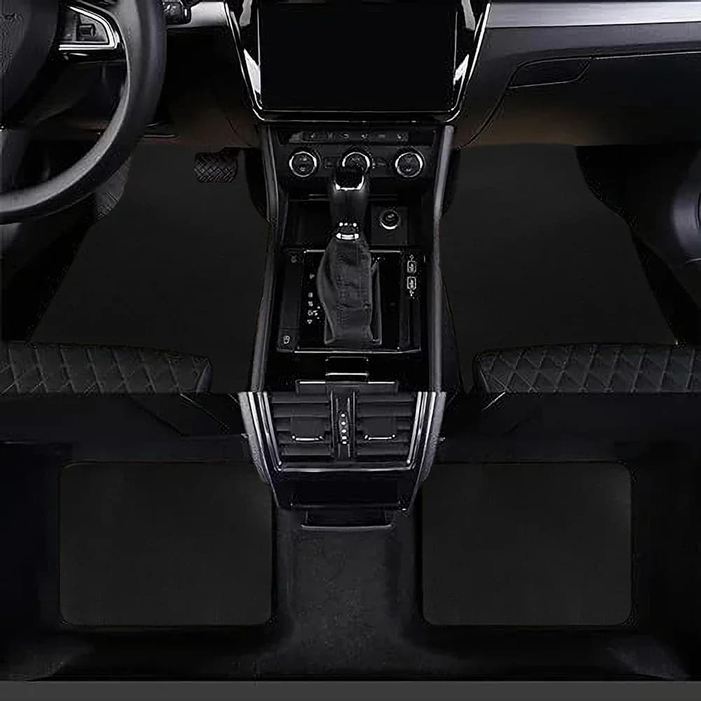 Four Seasons Universal Automotive foot mats are easy to clean, waterproof, anti slip, fully enclosed carpet protection