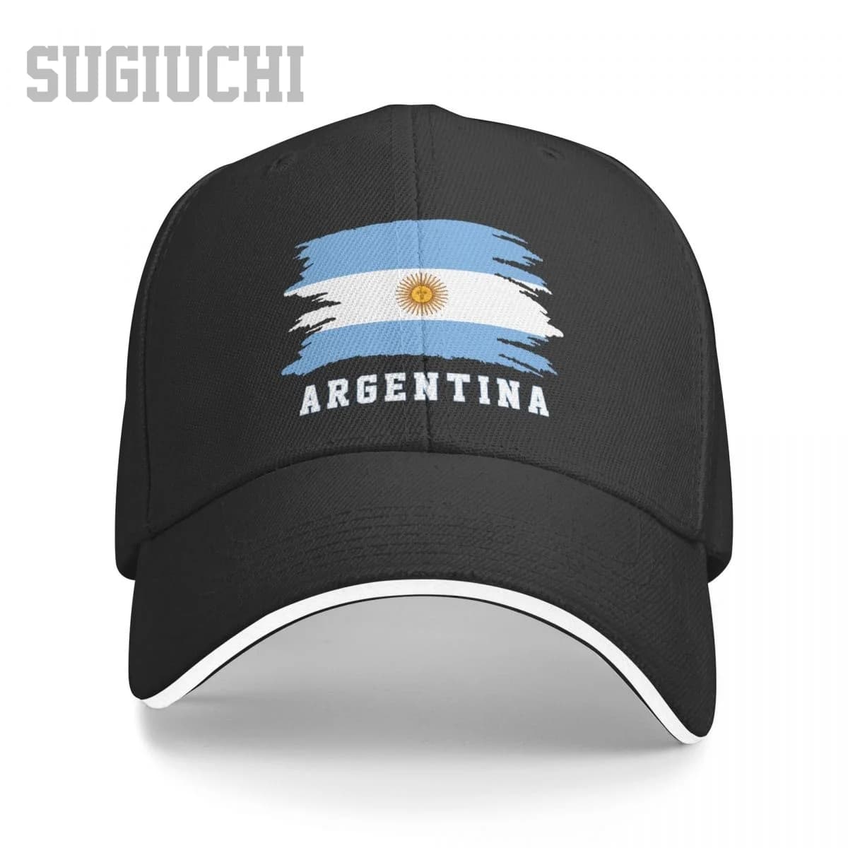 Sandwich bandiera argentina berretto da baseball argentino uomo donna berretti hip-hop snapback cappello da golf pesca