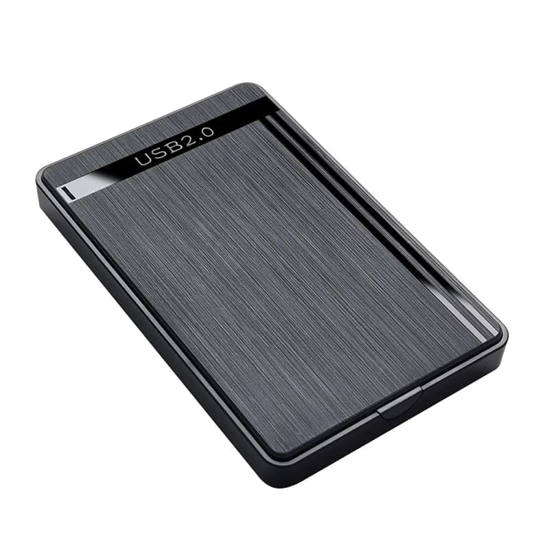 Custodia per disco rigido mobile da 2,5 "Sata a USB 3.0 HDD per scatola HDD di archiviazione esterna SSD con cavo USB 2.0 3.0 in plastica ABS