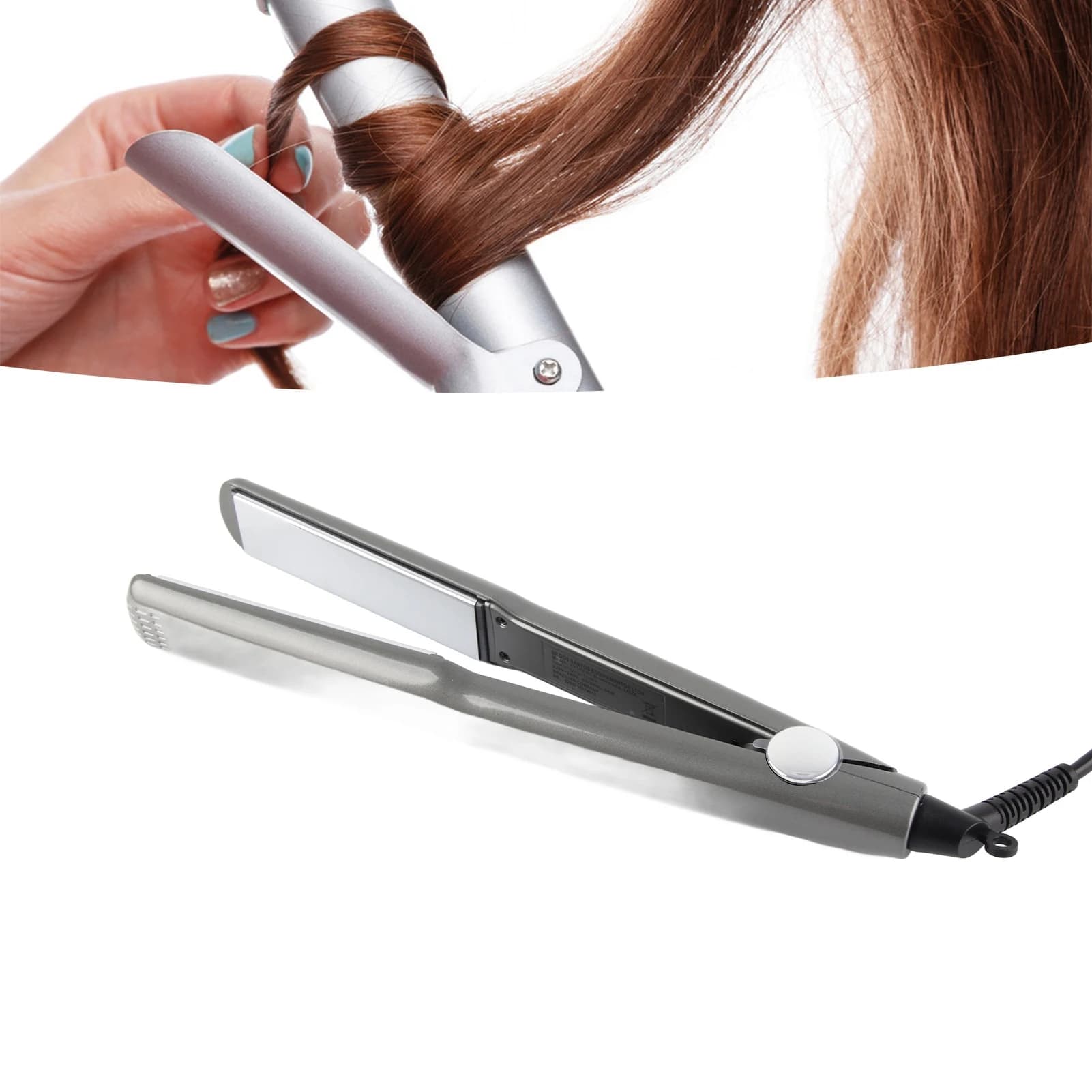 Hair plate Hair plate Hair plate Multigear regulation 480 degrees Fahrenheit Hair plate Ceramic Iron European Plug 220v