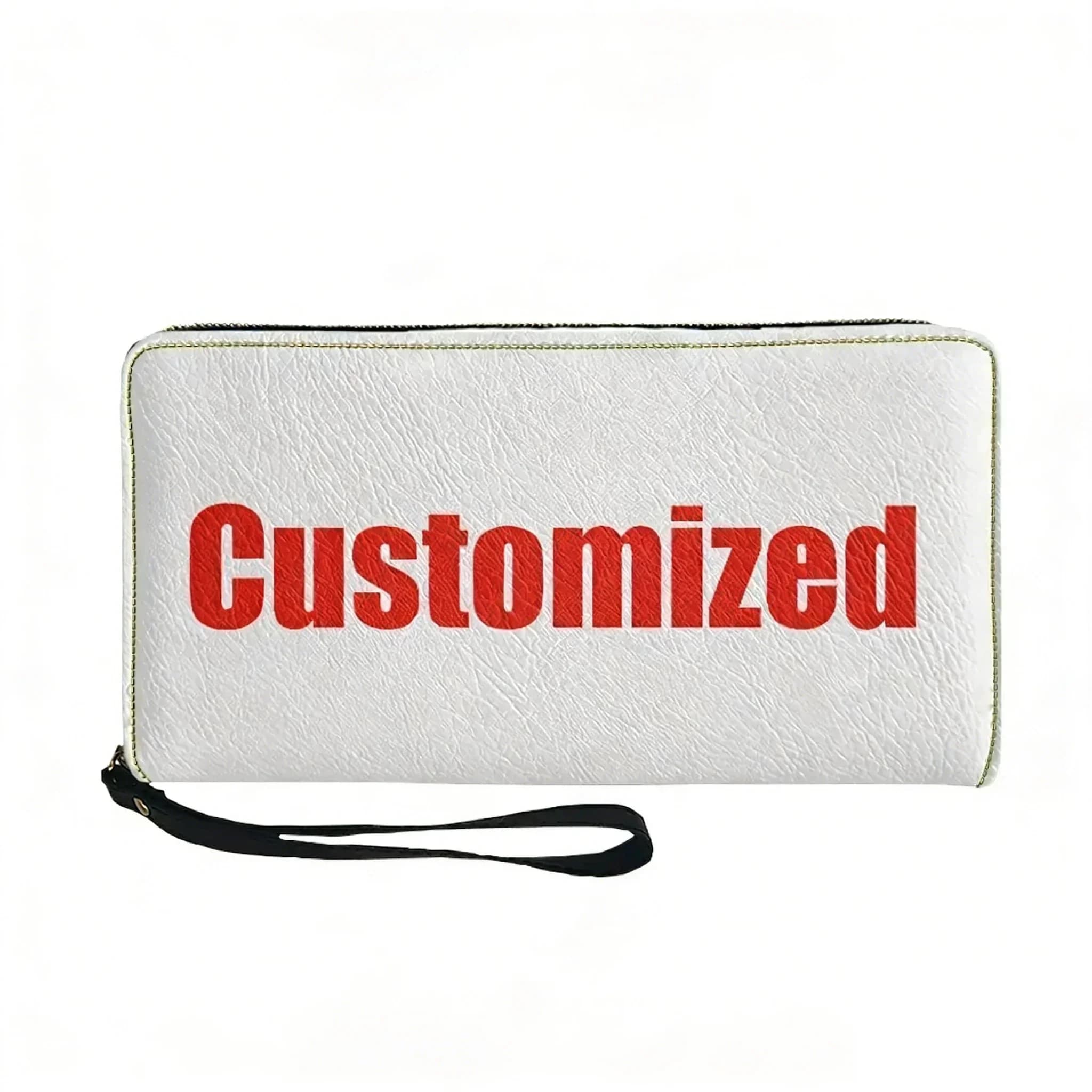 Portafoglio da Donna Personalizzabile 3D con Cinturino da Polso, Borsa Lunga Porta Carte, Nuova Collezione Dropship all'Ingrosso