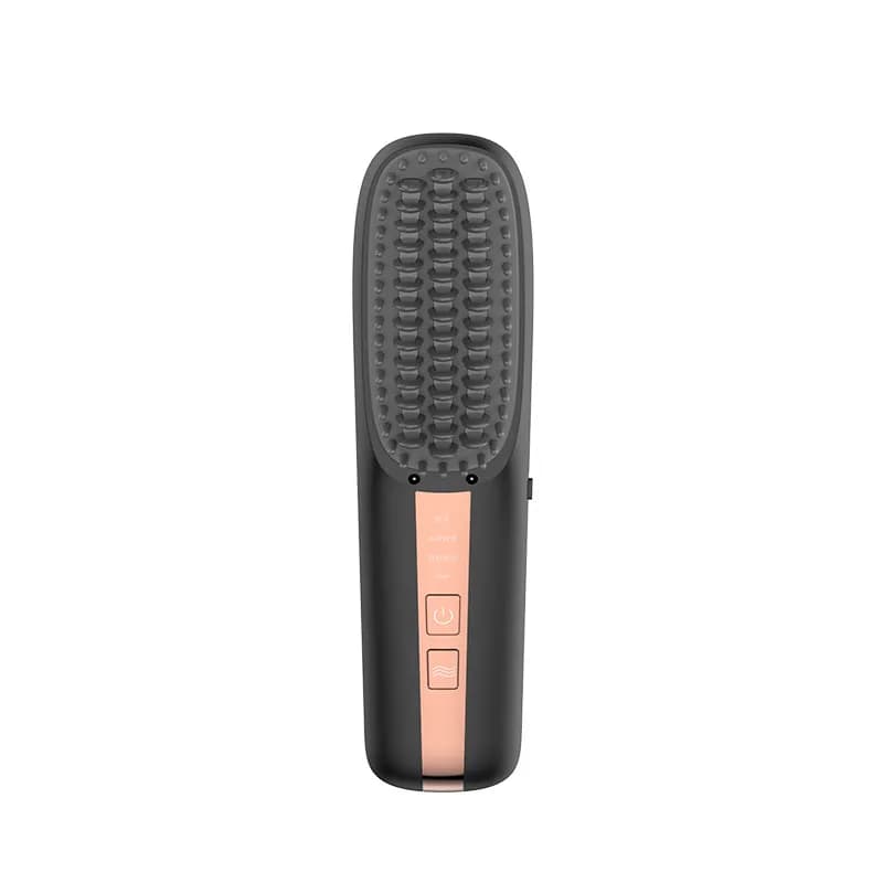 Portable Electric Hair Straightening Brush 5 Celsius Adjustable Hair Straight Comb