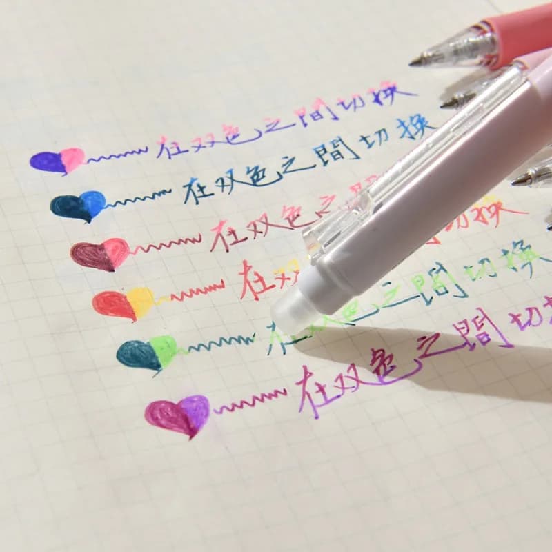 6 pz/scatola PastelColor Penne Cancellabili Zampa di Gatto Penne Gel con Impugnatura Morbida per il Journaling Disegno INS Kawaii Gattino Penna di Cancelleria