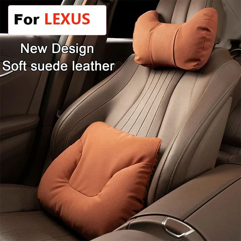 Auto Collo Cuscino Sedile Poggiatesta Lombare Colonna Vertebrale Protectio Per Lexus IS300H CT200H IS250 RX350 NX300H RX450H GX460 IS200