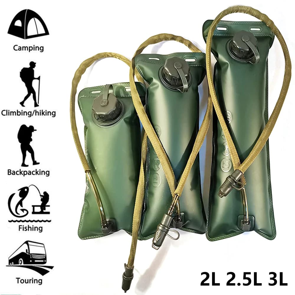 2L 2.5L 3L Water slide Water tank hydration package Storage bag Free Foldable Camping Race Moisturizing vest backpack