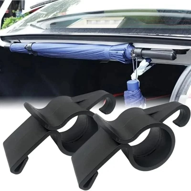 1-9pcs Multifunctional Car Hanging Rack - Car Interior Hooks for Securing Fishing Rods, Umbrellas & Towels