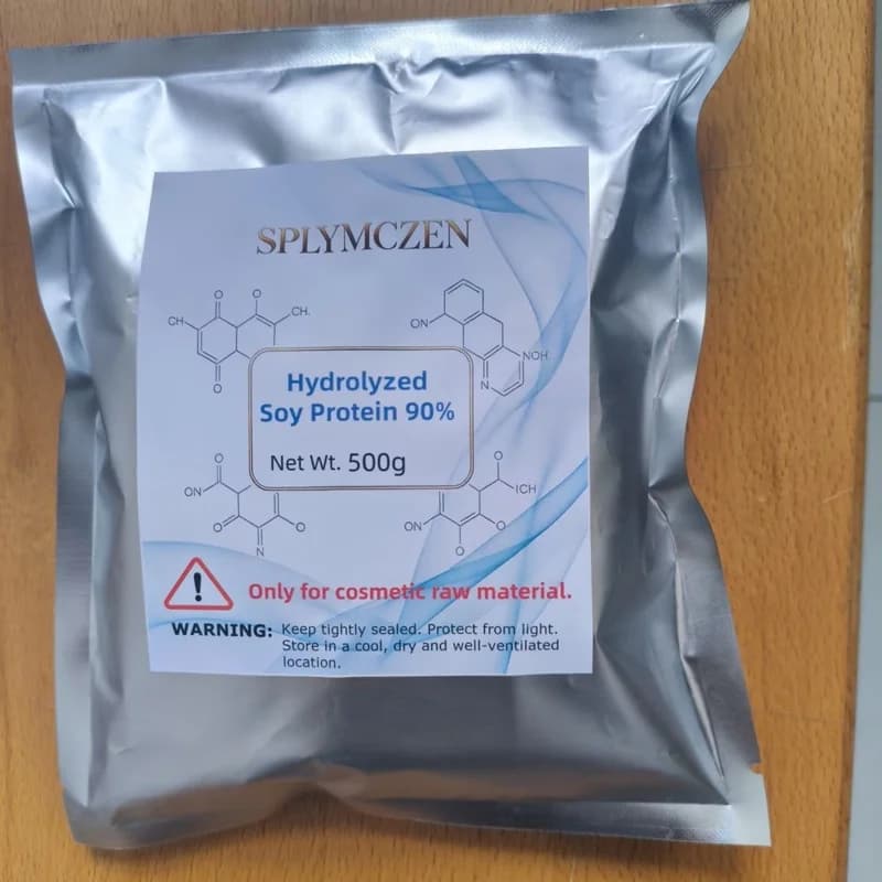 SPLYMCZEN 90% Hydrolyzed Soy Protein Powder Handmade Soap Fragrance Making Raw Material DIY Formulation Ingredient