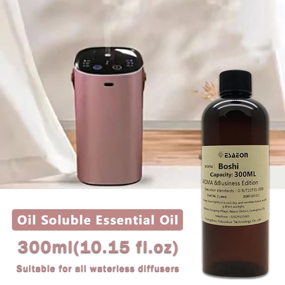 ESAEON 300ml (10.15 fl.oz) Oli Essenziali Boshi/Shangri-La - Liquido di Ricarica per Diffusori per Hotel/Bar, Olio Profumato per Diffusori