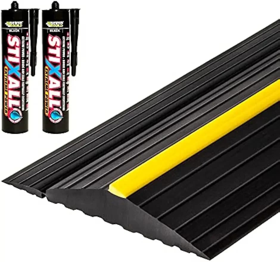 16'5"/5.0m ® Originale | Kit di sigillatura per soglia del garage con adesivo e guarnizione inferiore per porta del garage