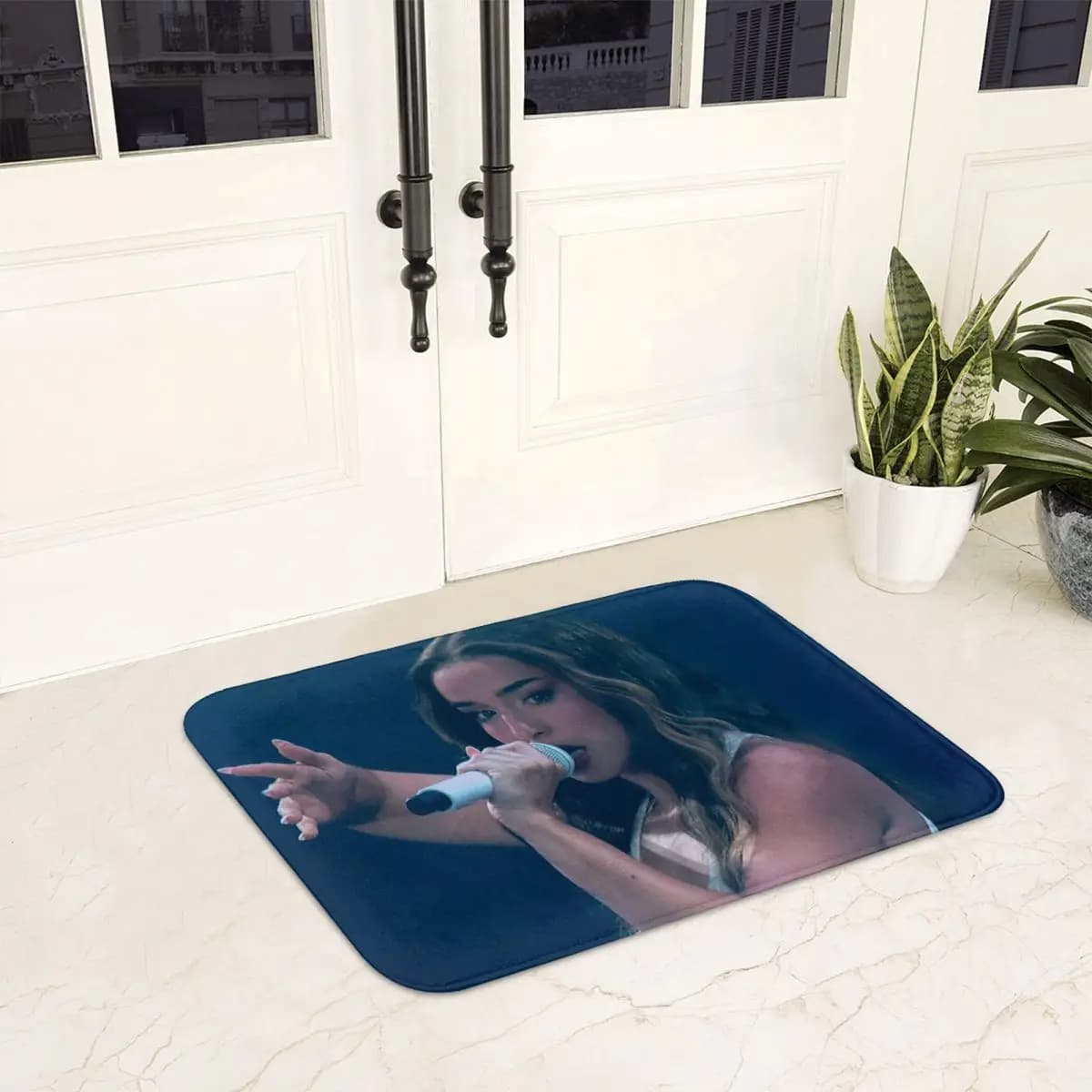 Spanish Lola Indigo Zerbino Anti-slip Carpet Cushion Cushion Carpet for Kitchen Input Mats Bedroom Backpacks