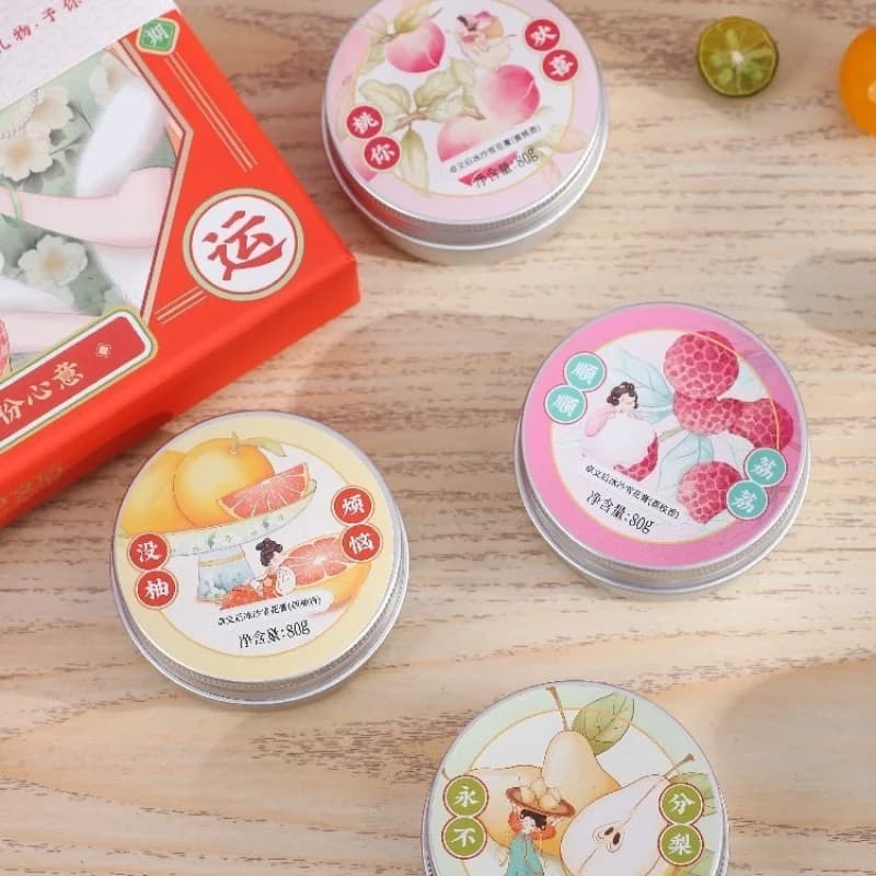 Zhuowenhou Frullato Crema Fuga Crema Per Le Mani Latte Per Il Corpo Fragranza Frutta Nota Fruttata Crema Idratante Per Il Viso