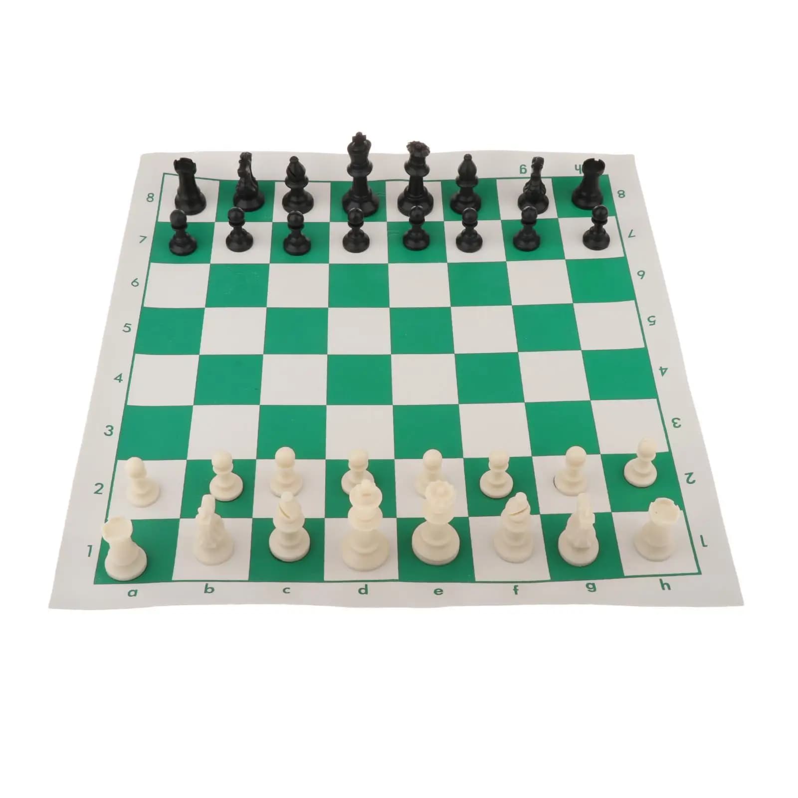 Set di scacchi portatili 45x9cm torneo di scacchi internazionali Chees Pieces facile da trasportare giocattoli educativi per bambini adulti Party