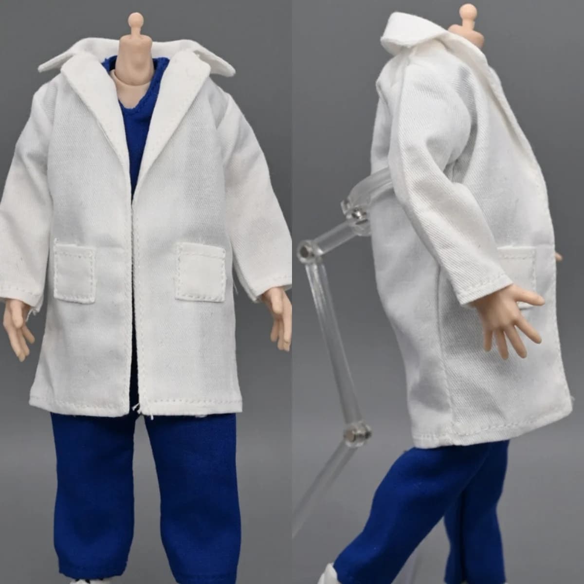 1/12 Bilancia Soldato Maschio Fatto A Mano Medico Infermiera Uniformi Set di Accessori Per 6 pollici VTOYS Romanky Corpo Action Figure Giocattoli di Modello