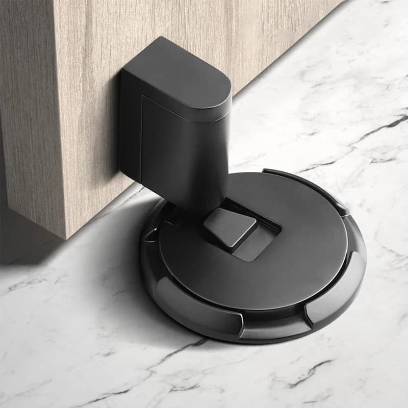 Fermaporta magnetico regolabile per carichi pesanti, fermaporta meccanico silenzioso, viti non perforate, hardware adesivo per mobili