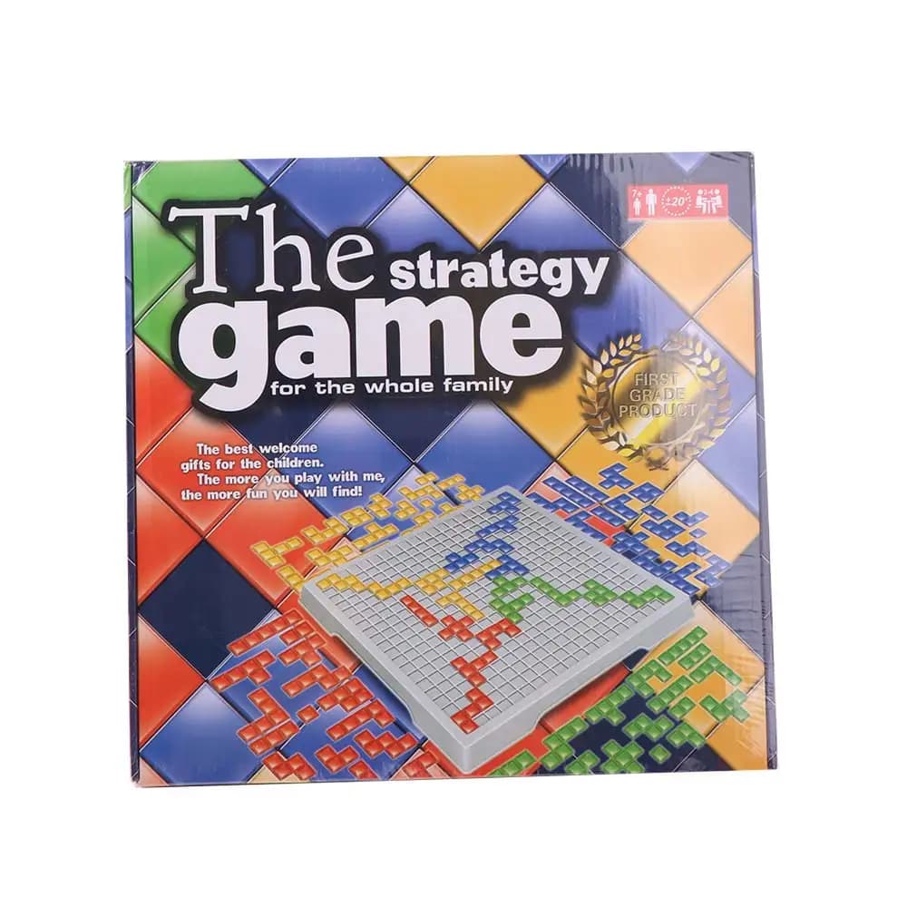 Gioco di Strategia Blokus per 4 Persone, Puzzle da Tavolo Russo, Divertimento Familiare