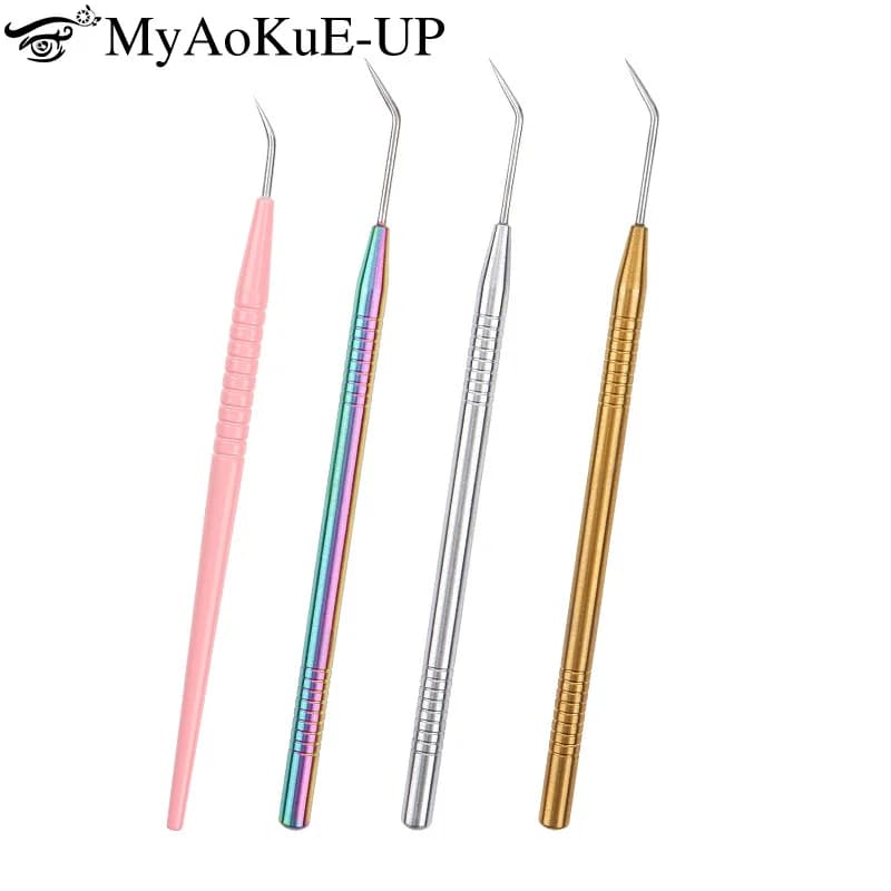 1pc Lash Lift Curler Kit Eyelash Perming Stick Stainless Steel Cosmetic Applicator Comb Makeup Tool Eyelashes Extension Supplies