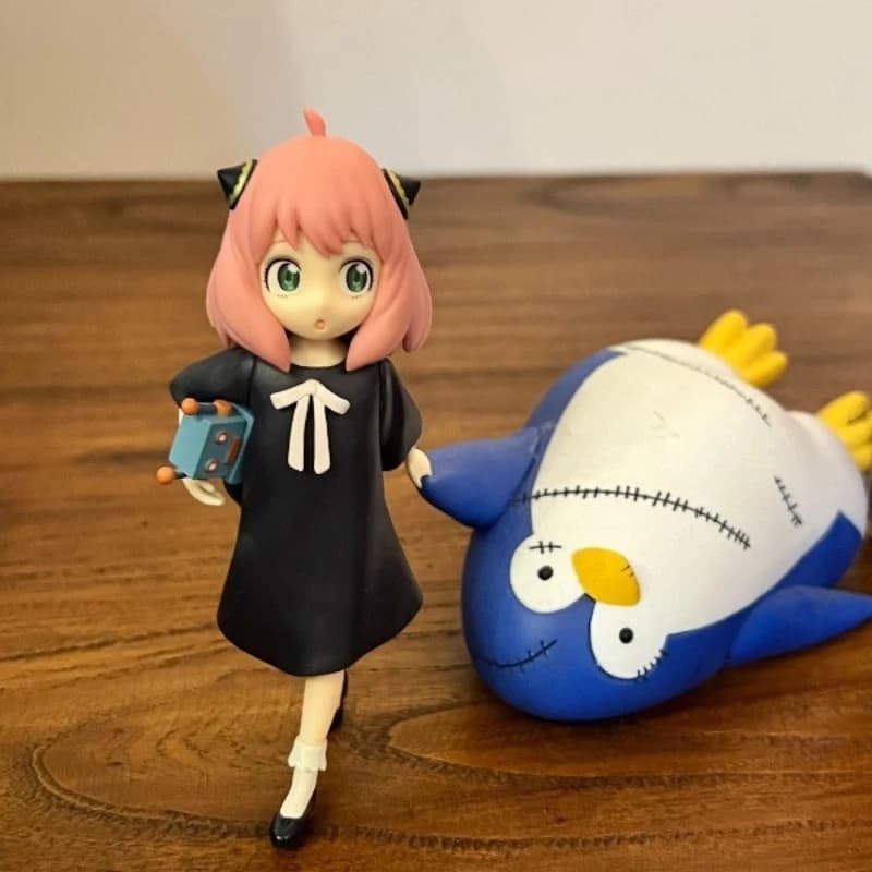 Action Figure Originale Anime SPY FAMILY Anya Forger, Modello Kawaii Break Time, Giocattoli da Collezione, Ornamenti, Regali per Ragazzi e Ragazze