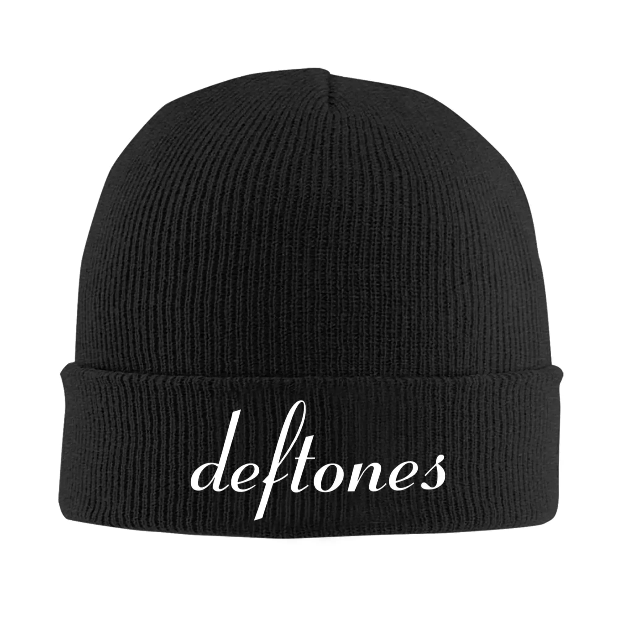 Metal Punk Rock Deftones Berretto lavorato a maglia caldo Cappello invernale lavorato a maglia Skullies Berretti Berretti Hip Hop per unisex