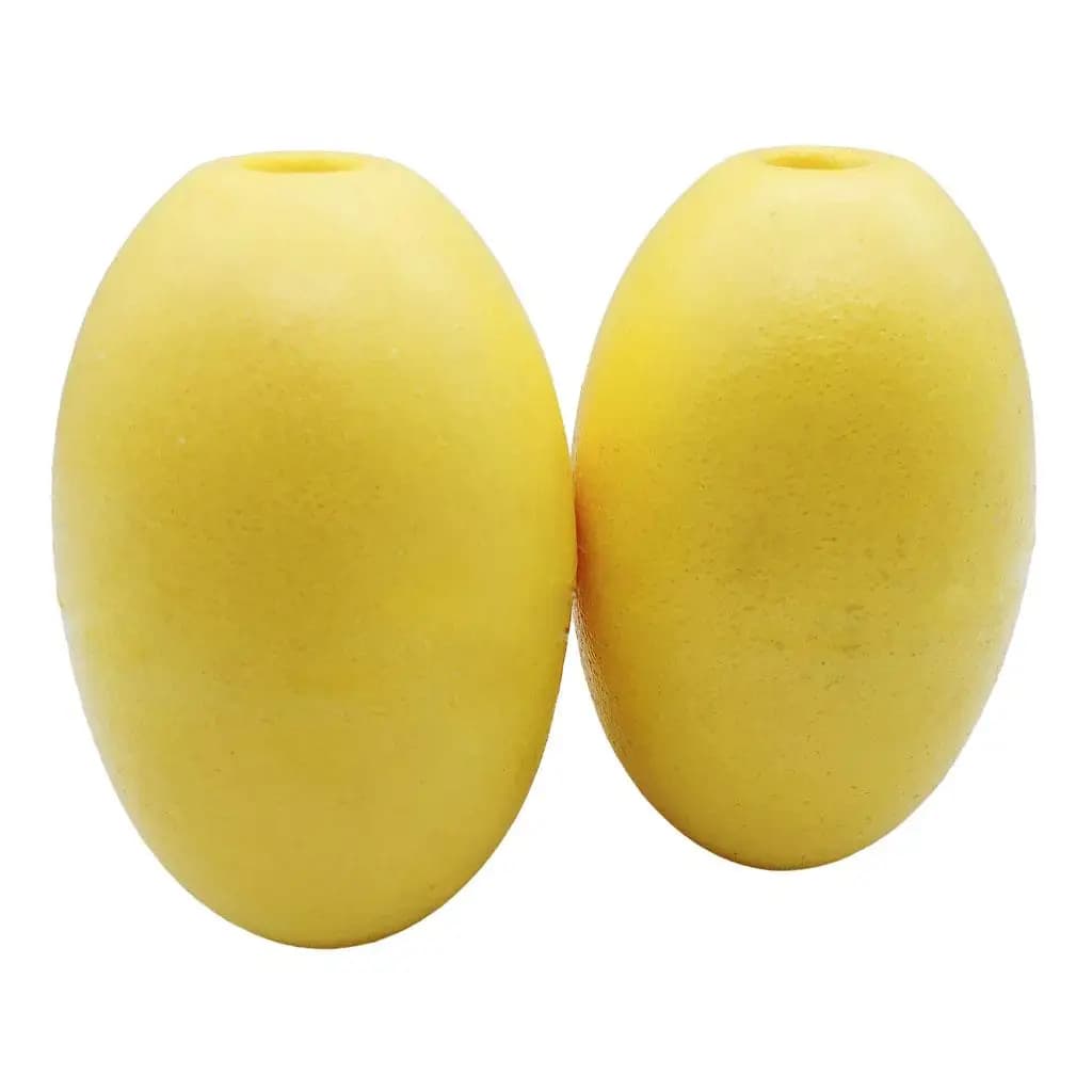 Galleggiante Ancoraggio per Kayak in PVC Compatto Giallo per Canoa e Barca - Soluzione di Ancoraggio