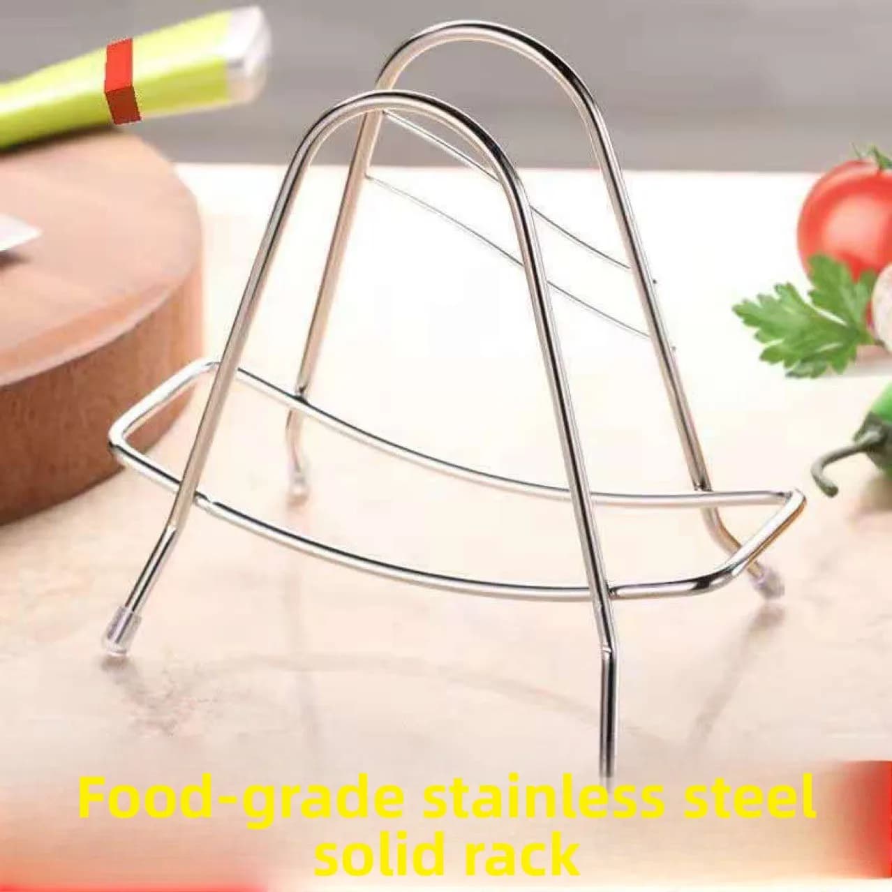 Kitchen Countertop Drain Storage Rack Multi-function Holder For Cutting Board Pot Lid Knives Raised Draining Organizer
