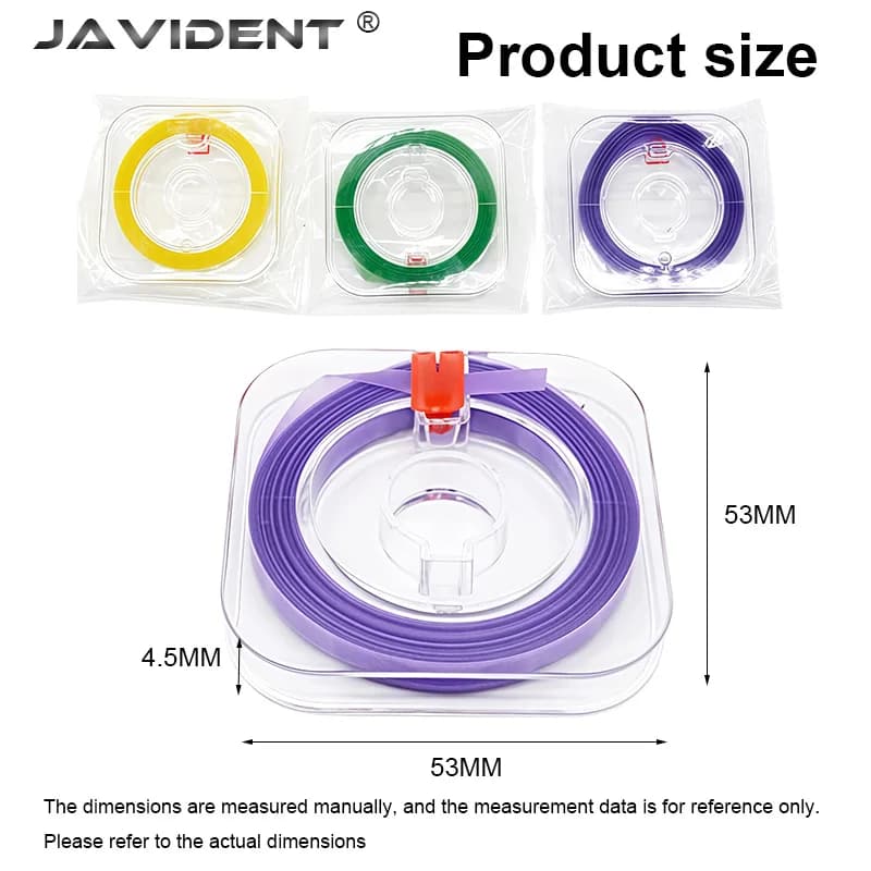 OEING Polishing Dentale Strip Resin Scratching Tooth Scratching 3 Colors Dentiss Whitening Material