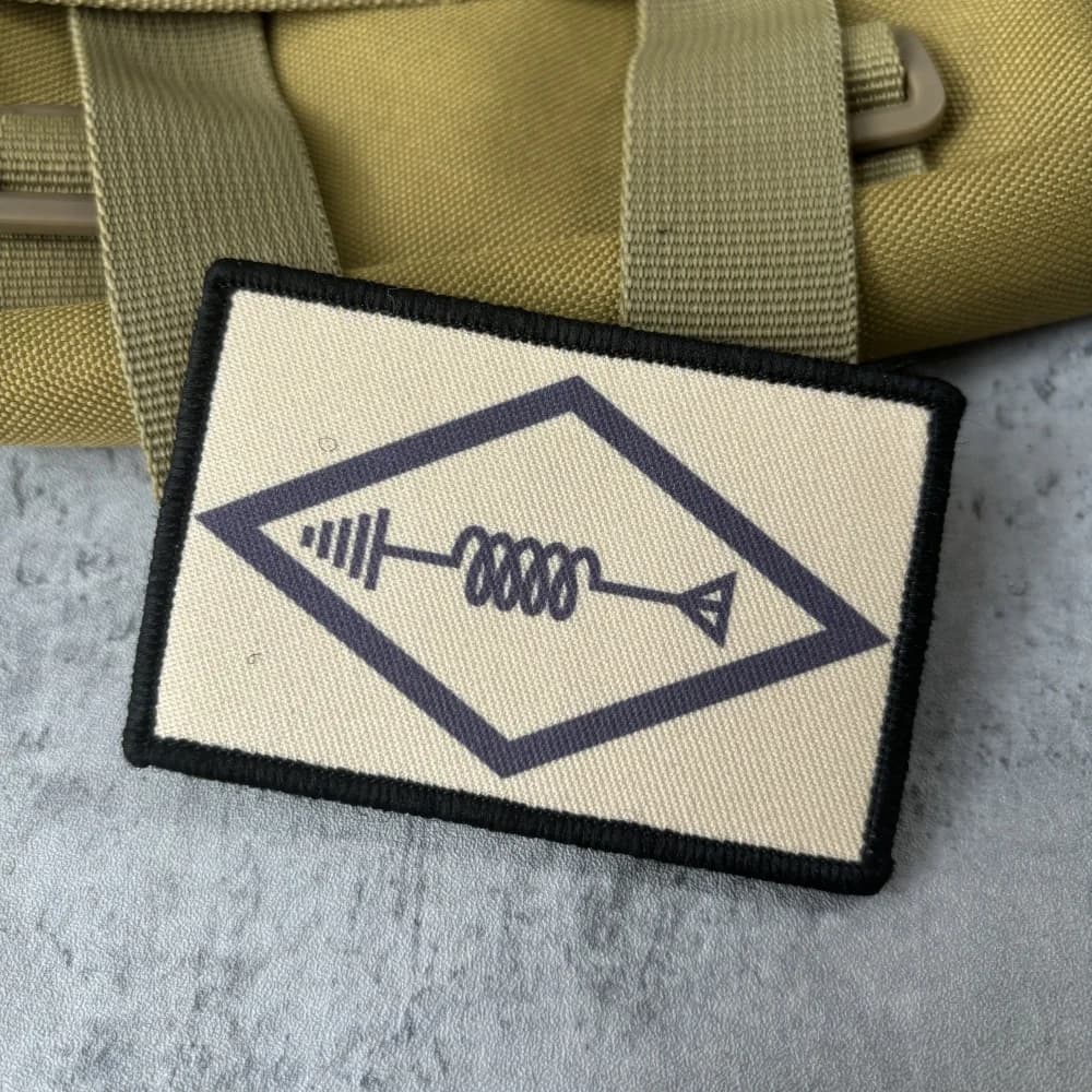 Amateur Radio Ham Operator Morale Patch tattica USA Stampato HookLoop Emblema Esercito militare Distintivo Bracciale Zaino Adesivi