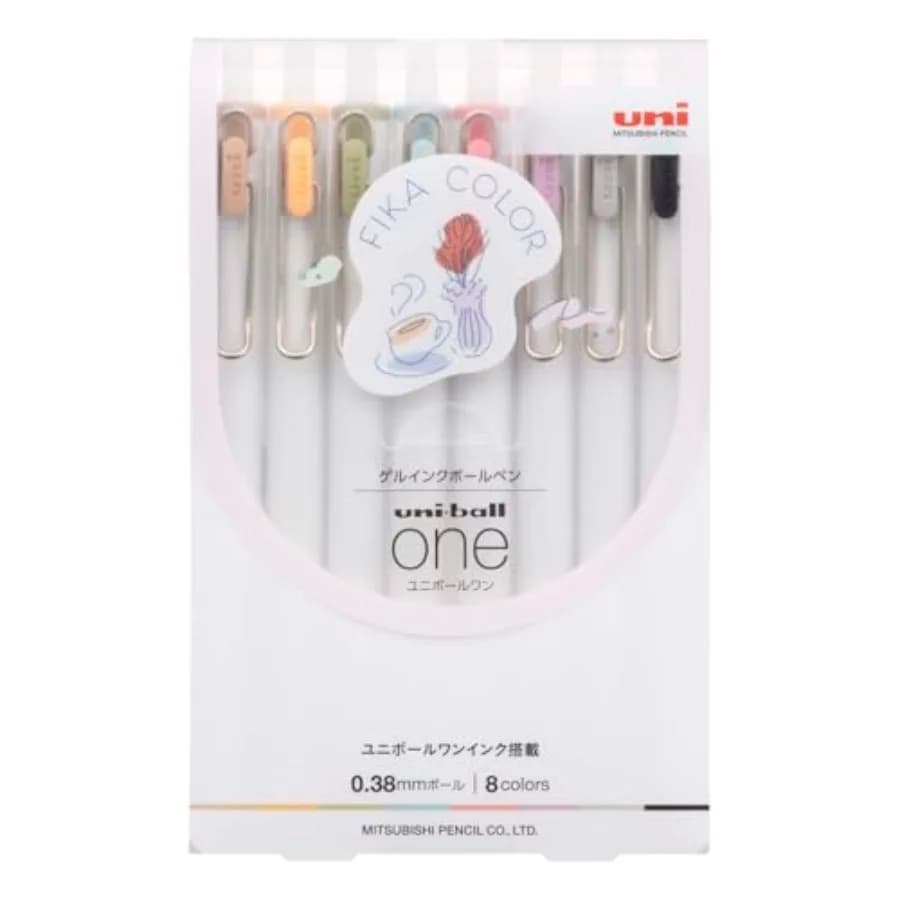 Penna Gel a Sfera Mitsubishi Pencil UMNSFCC Uni-Ball One 0. Colori Fica Color