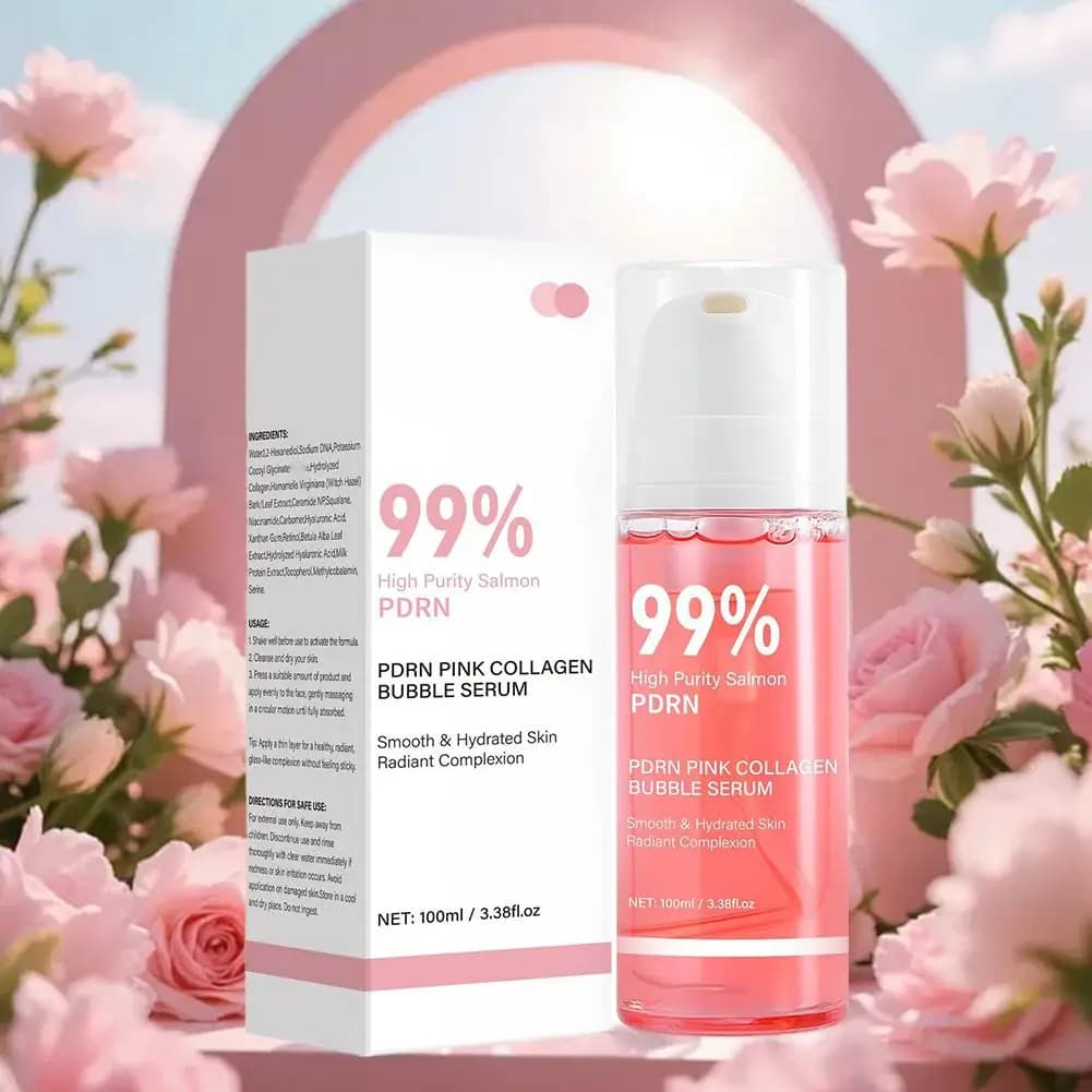 Siero Viso al Collagene con Squalano, Retinolo e Niacinamide, Idratante e Illuminante