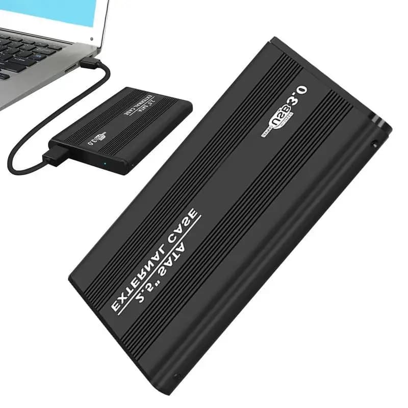 Custodia per HDD USB3.0/USB2.0 custodia per cellulare custodia per disco rigido HDD da 2.5 pollici SATA3 esterna USB2.0