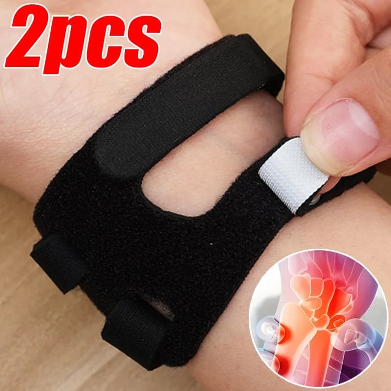 Regolabile Yoga Fitness Polsino Tutore da polso Sollievo dal dolore Fascia da polso Tutore Lesione TFCC Strappo Lesioni Tutore Supporto per polso sportivo
