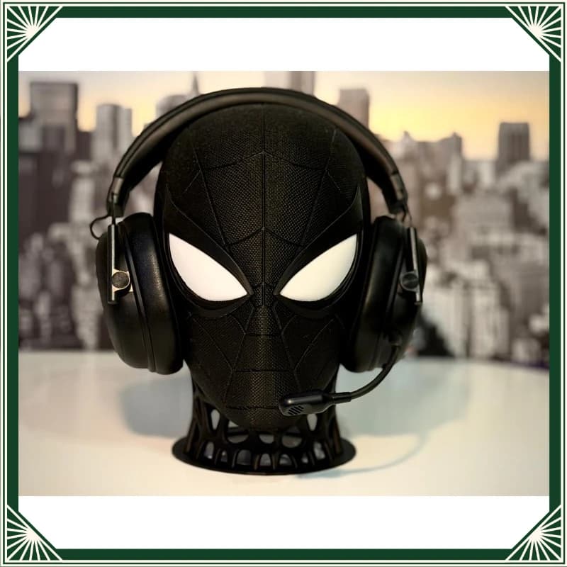 In Stock 1:1 3D Printed Cool Character Headphone Stand Gaming Headset Holder Desktop Display Bracket Collectible Ornament Gift