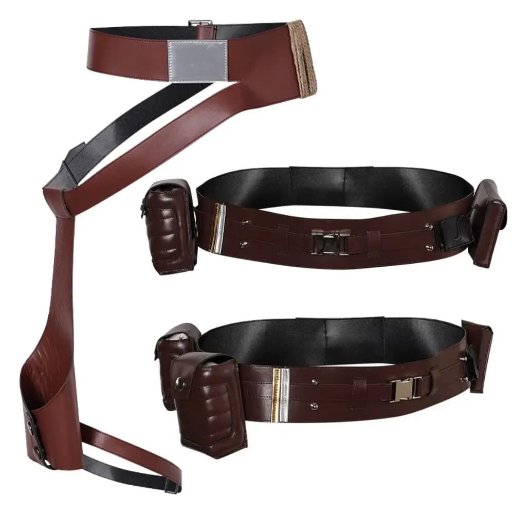 Anakin Belt Cosplay Belt Rey Fantasia Knight Jedi Belts Costume Men's Coating Adults Accessories Halloween Carnival costume