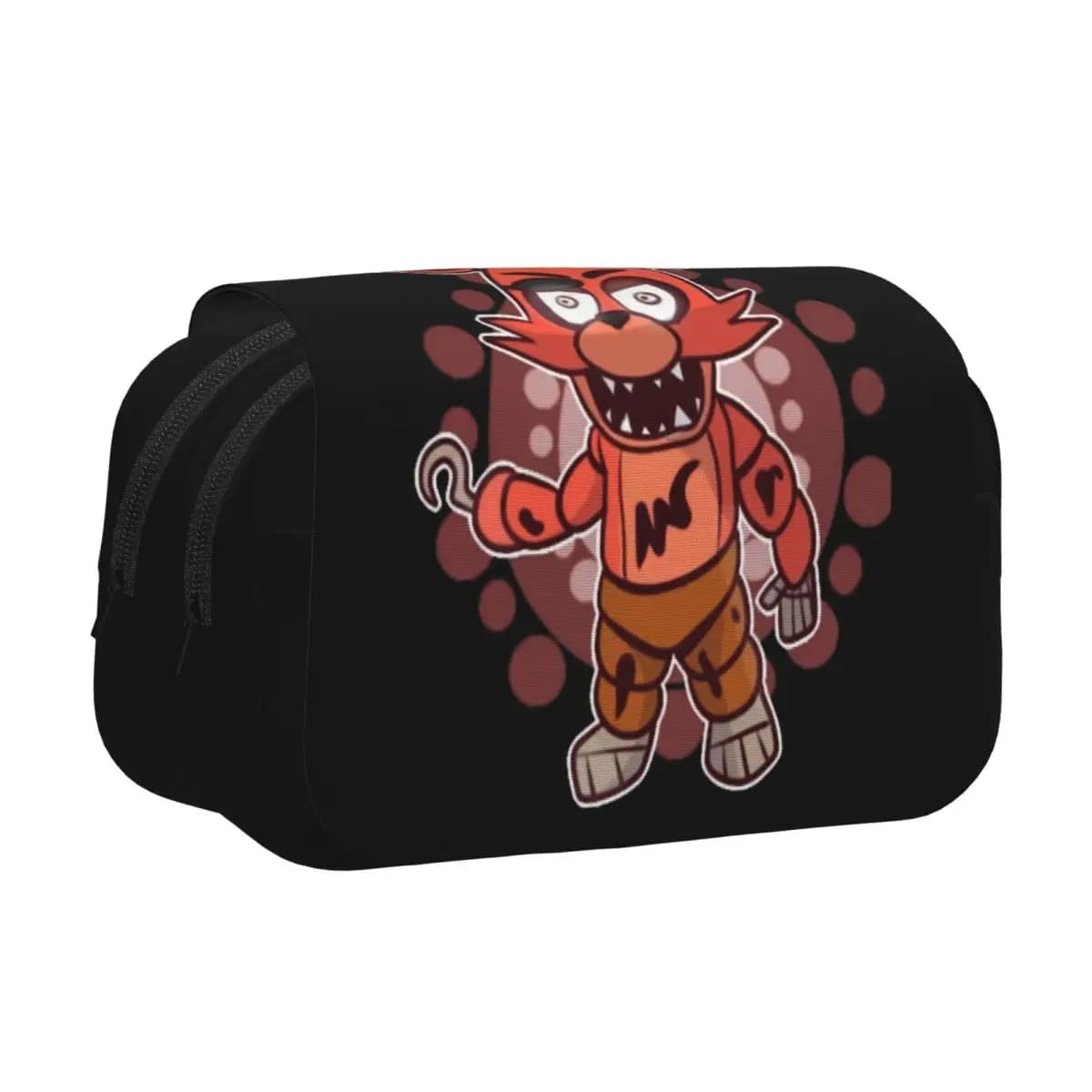 Astuccio a doppia conchiglia FNAF At Freddys, astuccio per matite, scatola per penne, astuccio per bambini, regalo per l'ufficio, articoli di cancelleria