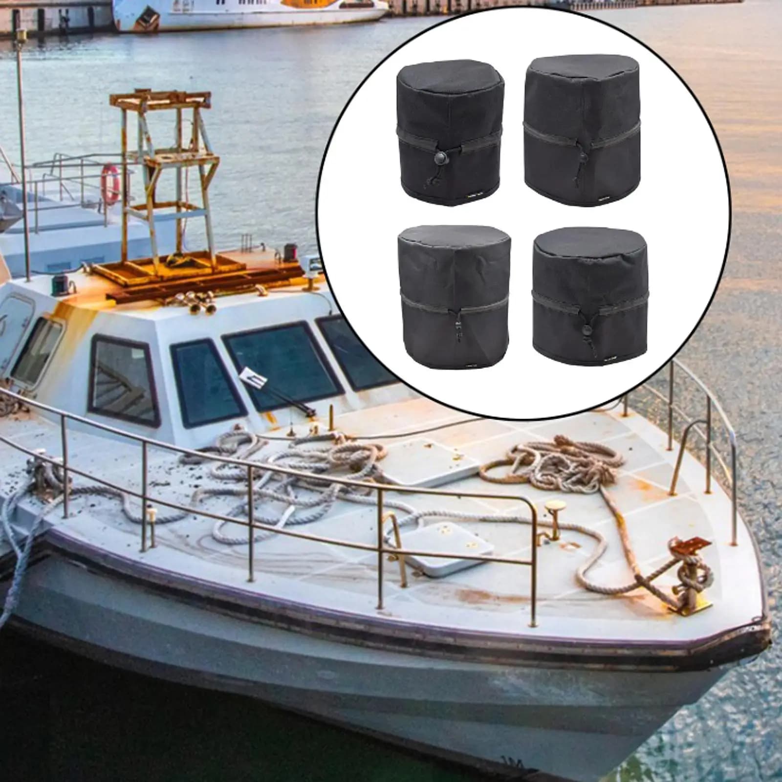Anchor Winch Outboard Winch Cover Durable Yacht Windlass Protector for Boat Trim Tabs Accessories